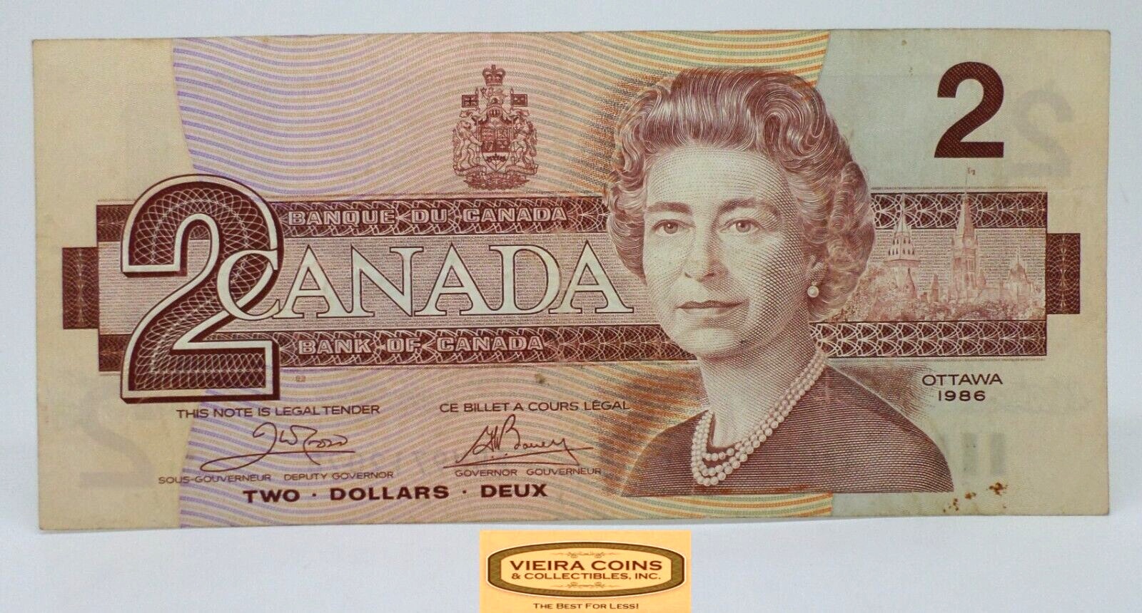 1986 Canada Ottawa $2 -  #C25620NQ