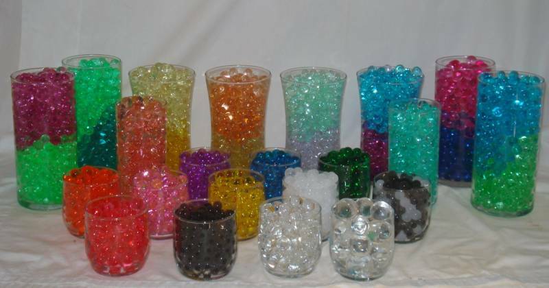 Water Beads Wedding Decorations & Centerpiece Vase Fillers