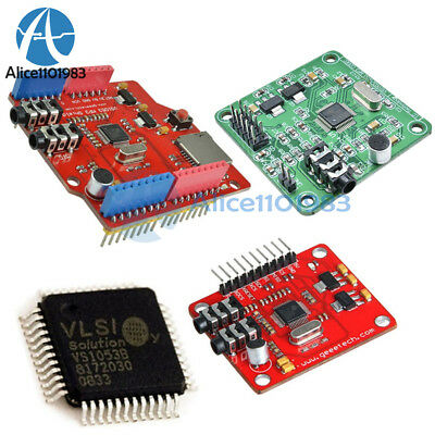 IC VS1053B VS1053 MP3 Music Shield Board Module TF/ SD Card Slot Arduino UNO R3